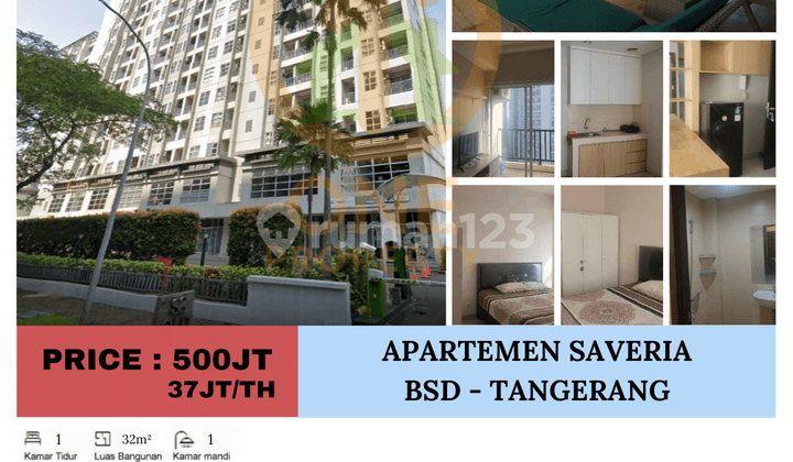 Disewakan Apartemen Saveria, BSD - Tangerang