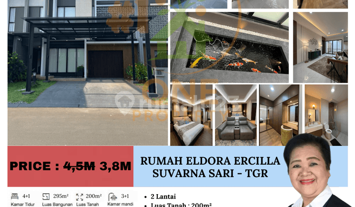 Dijual Rumah Eldora Ercilla, Suvarna Sari, Wanakerta, Sindang Jaya - Tangerang
