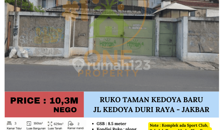 Dijual Ruko di Taman Kedoya Baru, Jl Kedoya Duri Raya, Kedoya Selatan - Jakarta Barat Dijual Ruko di Taman Kedoya Baru, Jl Kedoya Duri Raya, Kedoya Selatan - Jakarta Barat