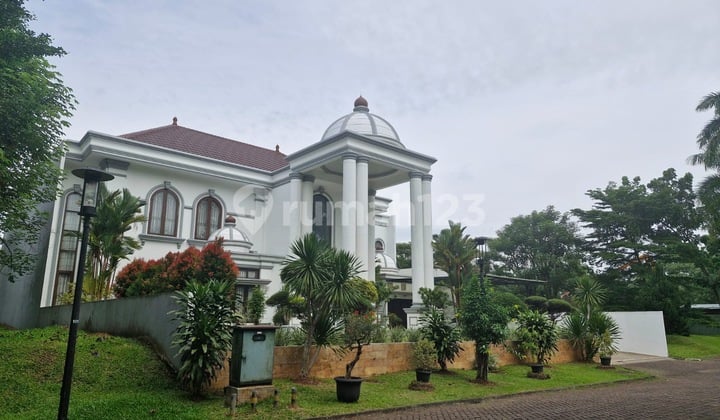 Turun harga Rumah mewah lokasi terbaik Semi Furnished BSD Bukit Golf, Tangerang