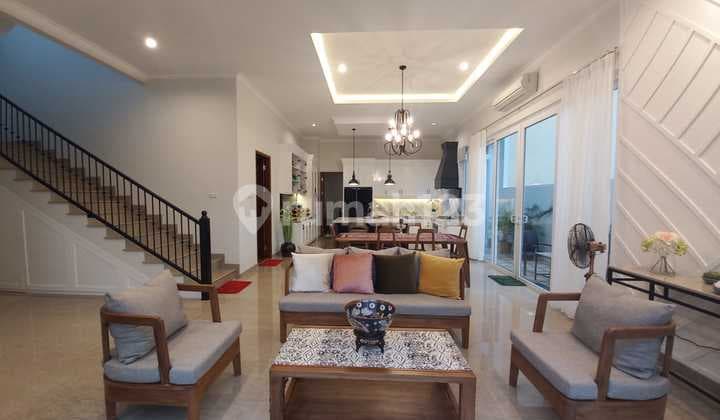 dijual Rumah American Barn House Semi Furnished BSD Eminent, Tangerang