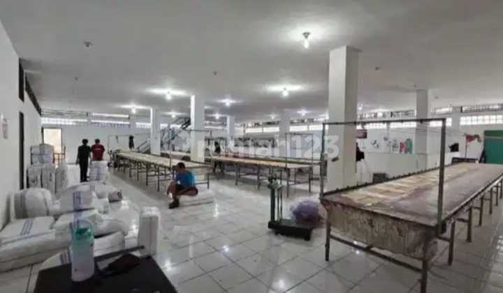 Dijual Ex Pabrik Garmen di Tanjung Pura Kalideres, bisa untuk Gudang