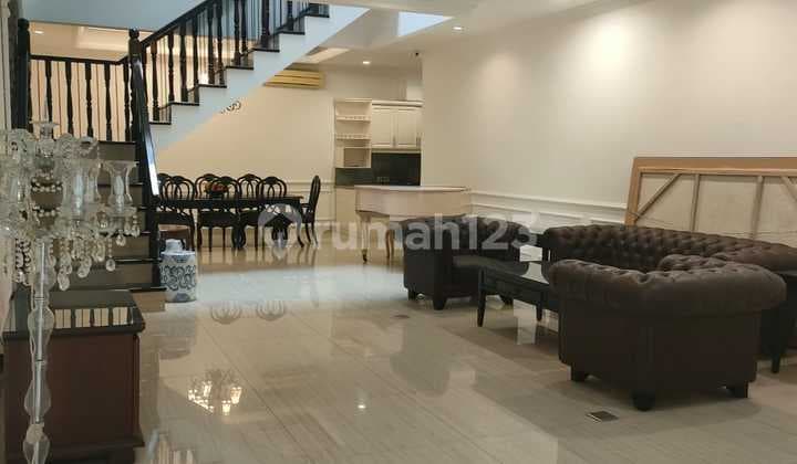For Sale, Grand 3 1/2-Story House, Fully Furnished, in Menteng Area
