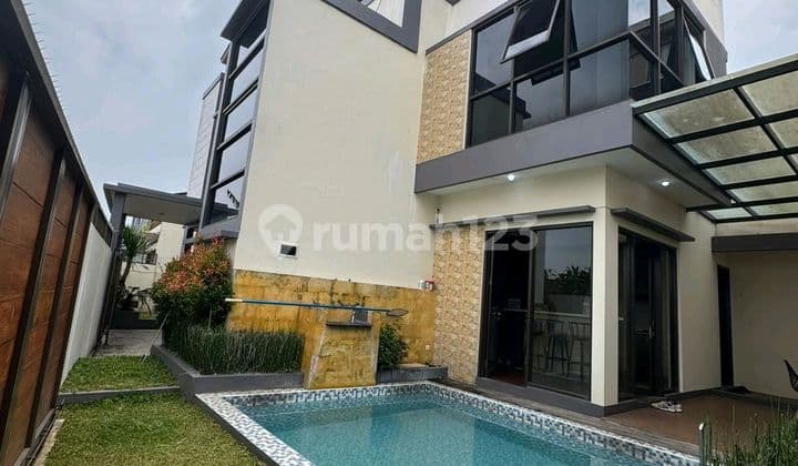 Rumah Semi Villa di Lembang Full Furnished