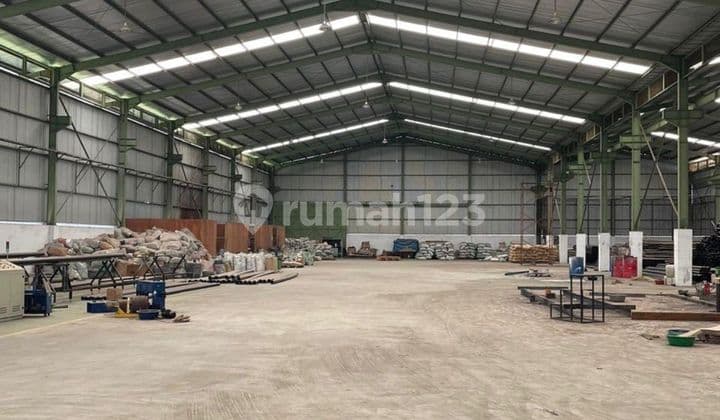 Gudang Millenium Cikupa, Luas Tanah : 4.453 M², Luas Bangunan : 2.600 M²