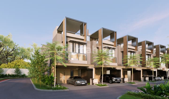 Brand New Super Affordable House Metland Cyber Puri South Tresor