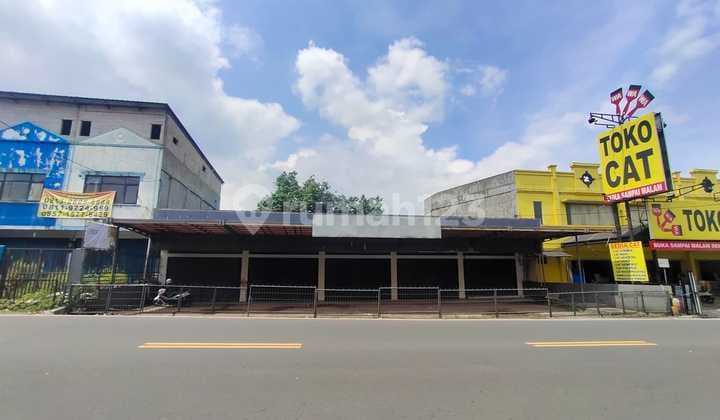 Bangunan Komersil Super Strategis di Jl Raya Tajur Bogor