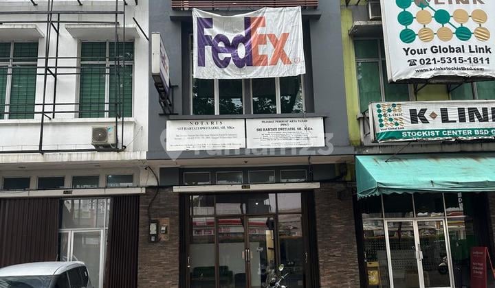 For Sale: Shophouse Facing Boulevard Main Road in BSD, Excellent Location, Strategic Position