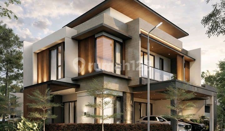 Jual Rumah Hoek Bangunan Mandiri di De Latinos - BSD