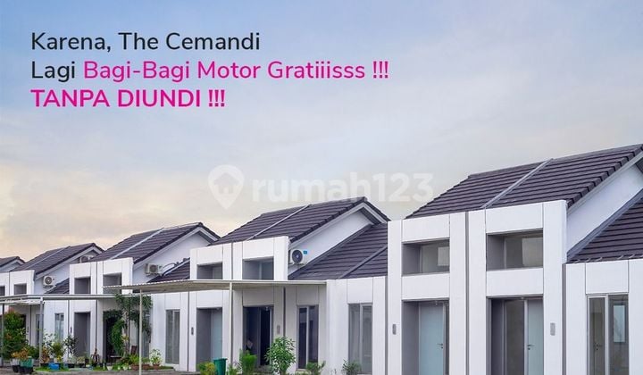 Rumah SHM Free Semua Biaya Juanda