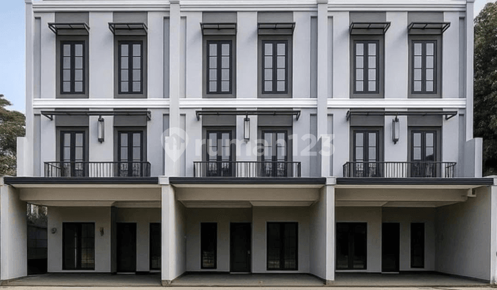 Brand New Townhouse Under Construction, One Gate System Ready, 3 Units, One Step to Gatot Subroto.