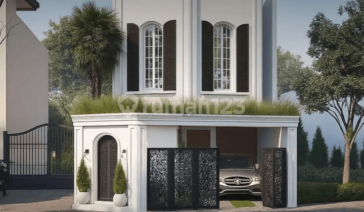 Rumah Brand New 3 Lantai, Design Mediteranian. Bebas Banjir