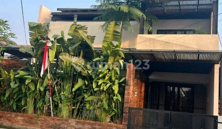 Rumah Homey 2 Lt Fully Furnished Siap Huni Area Pesanggrahan