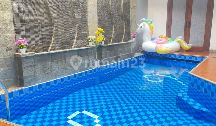 Murah !!! Rumah Mewah 2 Lt Semi Furnished Kolam Renang Di Bintaro