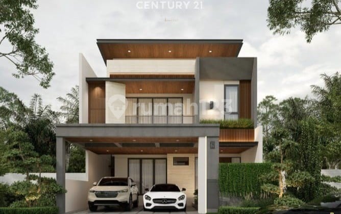 Dijual Rumah Premium Modern Contemporer 2 Lantai Di Bsd City