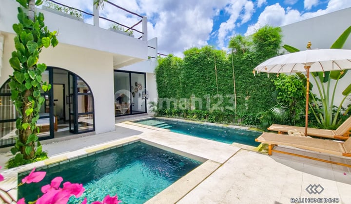 New 2 Bedroom Villa for Sale and Rent in North Side Pererenan, Bali - Rf4957a