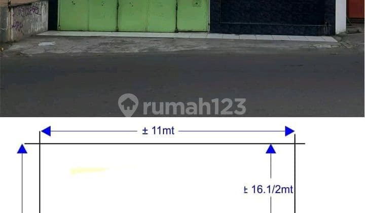 Ruang Usaha & Tempat Tinggal Lokasi Strategis di Sangkrah Solo
