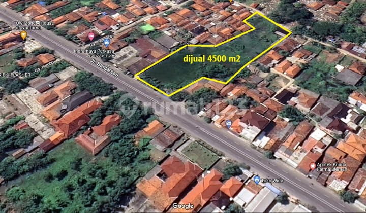 Land for Sale on Maunroad, Jl Raya Jatibarang, Indramayu