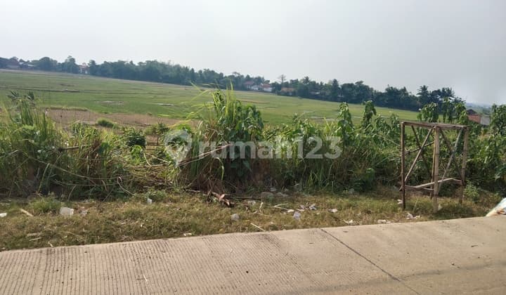 Lahan luas untuk industri...lokasi strategis, dekat dgn rencana tol Sentul Cikampek. Berada di kawasan industri zona industri