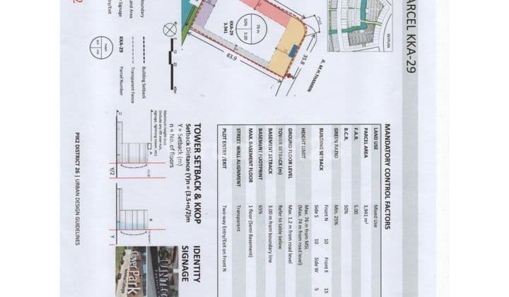 Cheap RENT ONLY Plot in PIK 2 FACING Strategic Road
