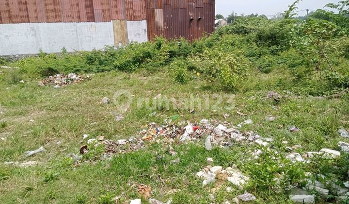 Di Jual Lahan Kosong di Pinggir Jalan Raya Serang Setu