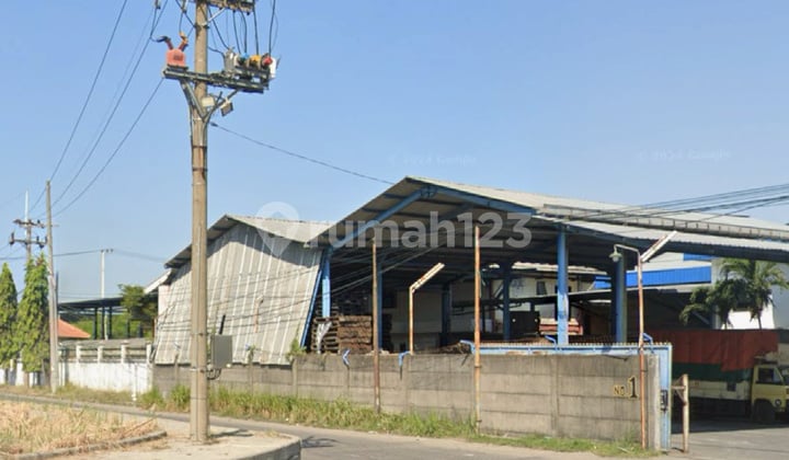 Gudang Tambak Sawah Strategis Dekat Toll Dikawasan Pergudangan