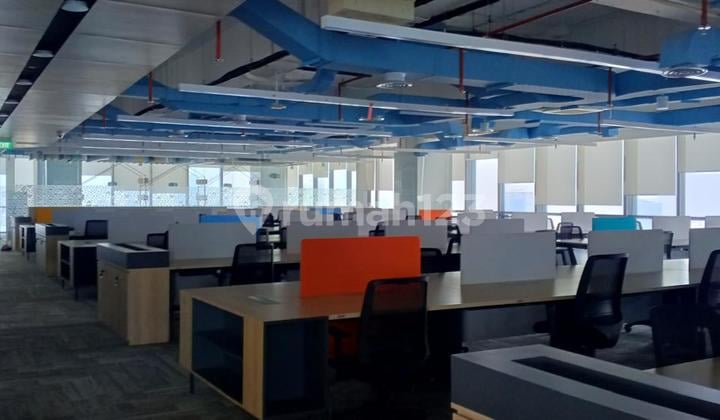 Sewa Kantor Full Furnish 1 Lt Full 2400 M2 di Treasury Tower Scbd