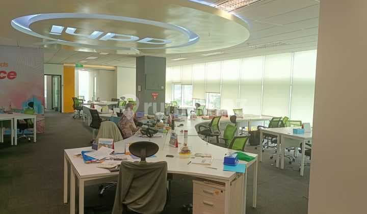 Sewa Kantor Siap Huni 588 m2 di 18 Office Park TB Simatupang, Hrg Nego