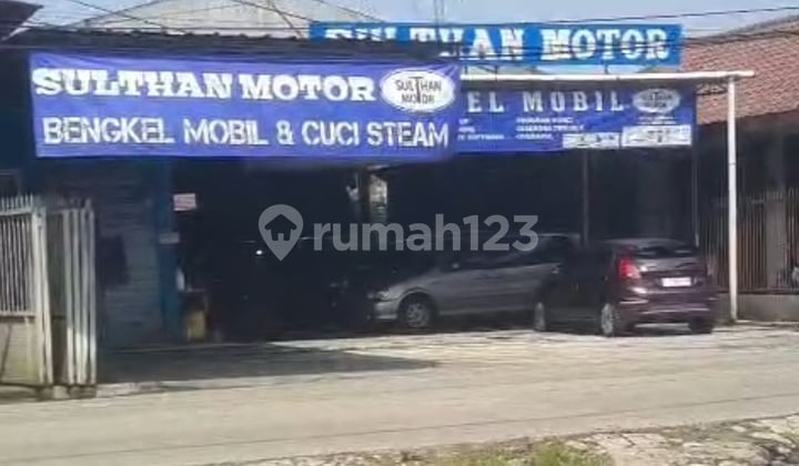 Ruang Usaha Bengkel Dan Cucian Mobil Tanah Luas Pinggir Jalan
