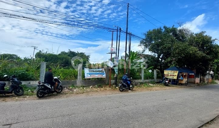 Tanah pinggir jalan raya leuwinanggung cibubur