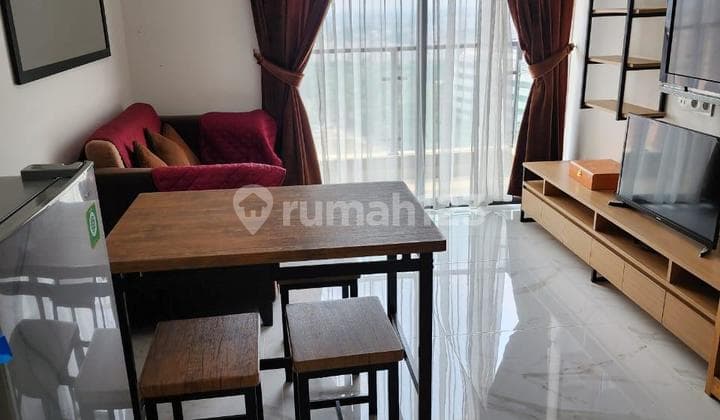 Unit Apartement Skyhouse BSD Lokasi Strategis Deket dengan Kampus² dan Deket ******** 50 M²2 Kmr Tdr1 Kmr Mnd Full Furnished Lantai 18Harga 54Jt/Th