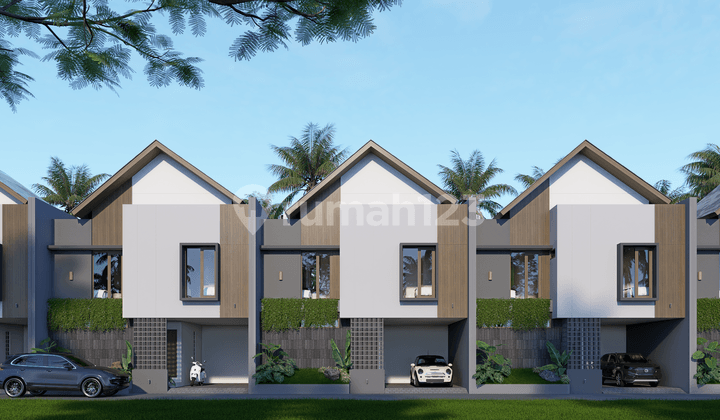 Rumah Murah Baru SHM 2 Lantai Mahendradata Denpasar Barat