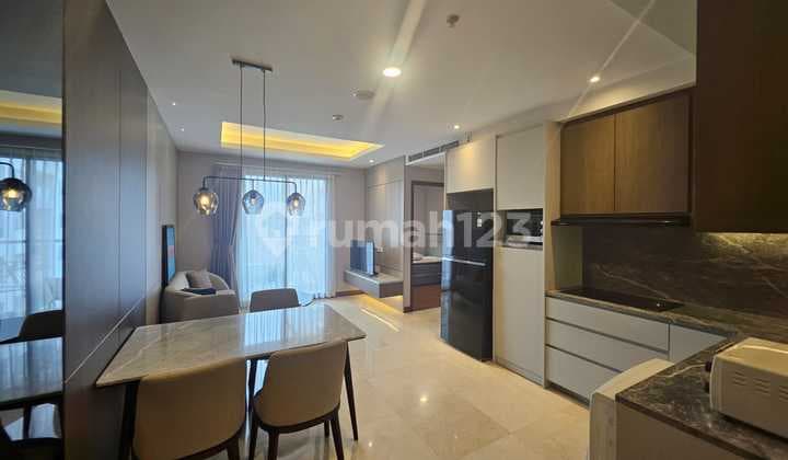 sewa full furnish minimalis apartemen hegarmanah bandung