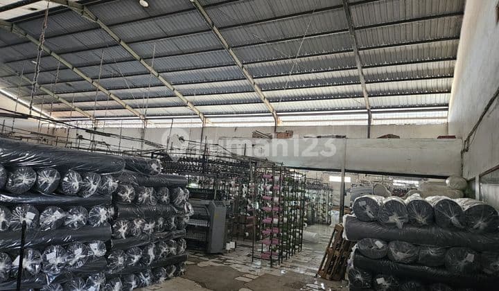 Dijual Pabrik Tekstil Masih Aktif Lokasi Sangat Strategis di Mainroad , Jl Mahmud Bandung