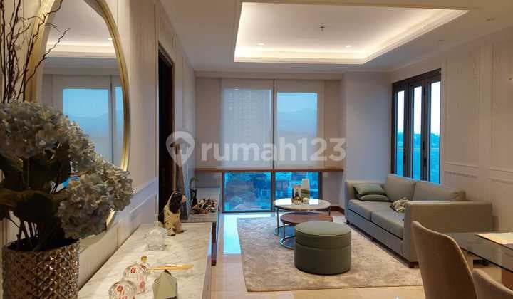 Disewa full furnish mewah apartement hegarmanah residence