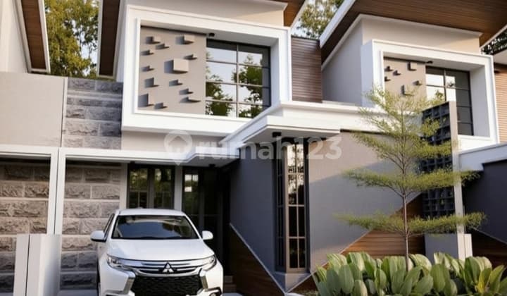 Rumah Baru Modernen Minimalis 2 LT Lokasi Strategis di Tidar Malang