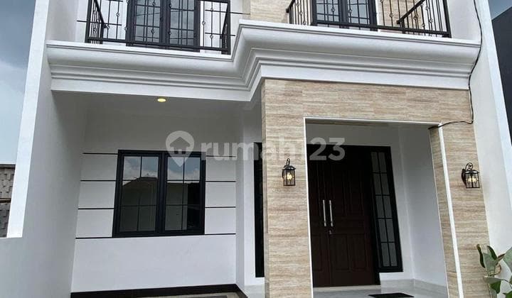 Rumah Baru Design American Classic 2 Lt Dekat Ub Dan Suhat Malang