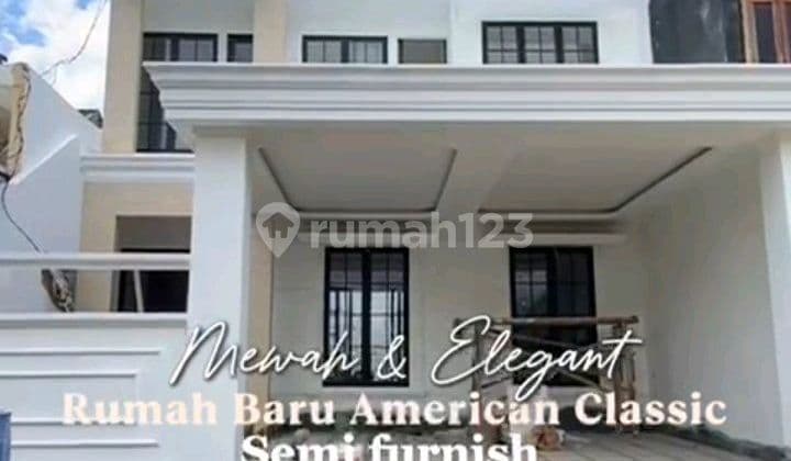 Di Jual Rumah Baru American Clasic Lokasi Sengkaling