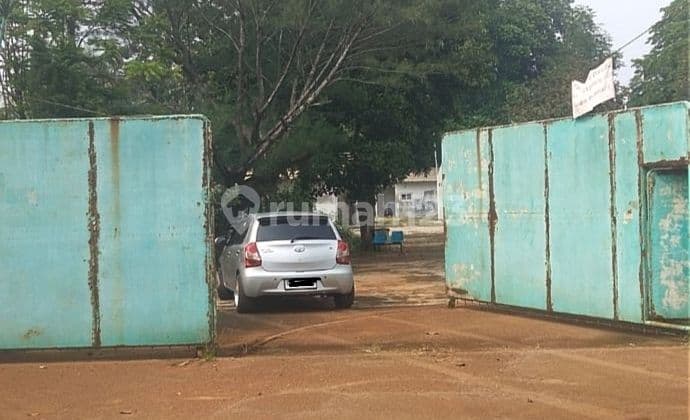 Disewakan Tanah + Gudang di Gunung Sindur Dekat Puspitek Serpong