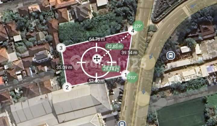 Disewakan Tanah Komersil Niaga Simpang Sanur Bali