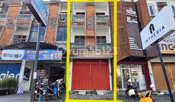 For Sale 3-Story Shop House in the Bustle of Buluh Indah, West Denpasar, Bali