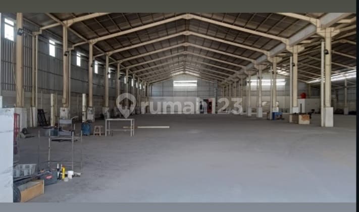 Dijual Gudang Rapi Fasilitas Lengkap akses Kontainer area Babelan Bekasi