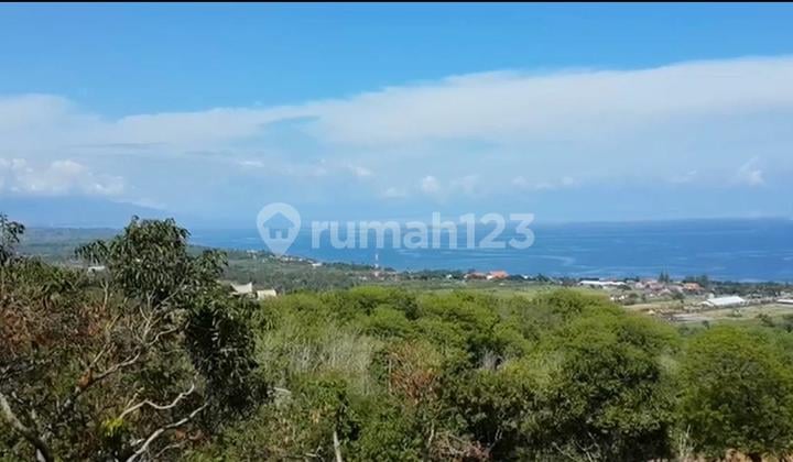 Dijual Tanah Kavling Ocean View Area Lovina Bali View sangat bagus Lt 35000m