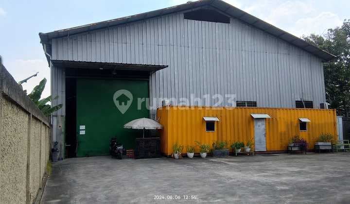 Dijual Gudang Bagus Plus Kantor Dekat Tol Siap Pakai Akses Kontainer