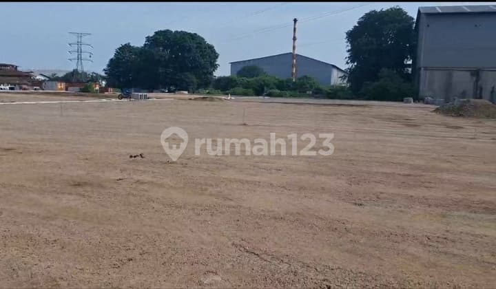 Disewakan Lahan Kosong Paving Block Area Bektim Tamsel Akses Kont 40 Ft