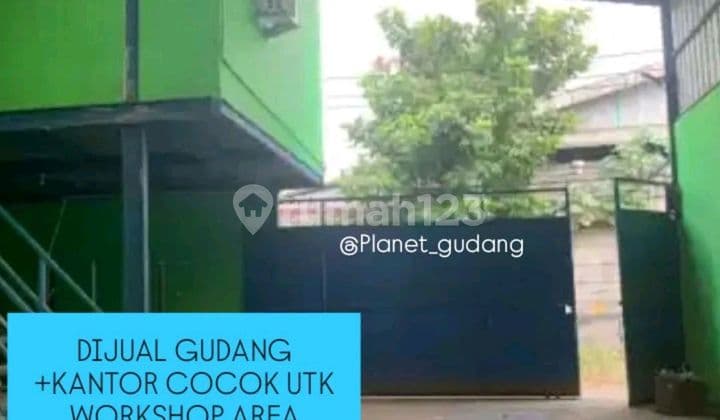 Dijual Gudang + Kantor Akses Wing Box Area Bantar Gebang Siap Pakai