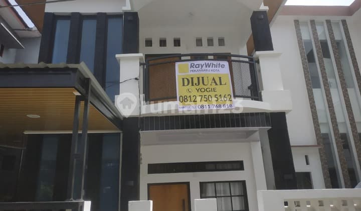 Dijual Rumah 2 Lantai di Tangkerang Labuai Dekat Area Perkantoran Sudirman