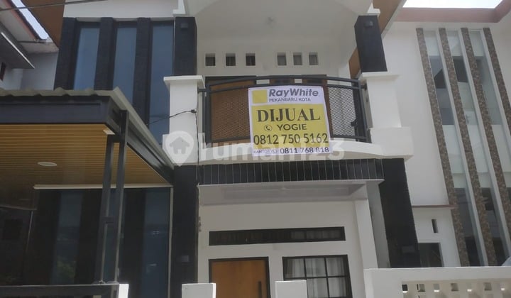 Dijual Rumah 2 Lantai di Tangkerang Labuai Dekat Area Perkantoran Sudirman