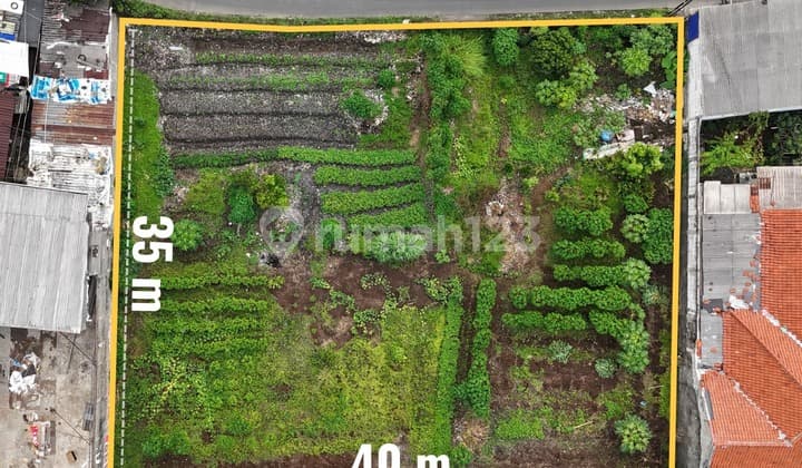 Lahan Strategis 35 X 40 M di Cinangka - Siap Bangun Rumah Mewah atau Usaha