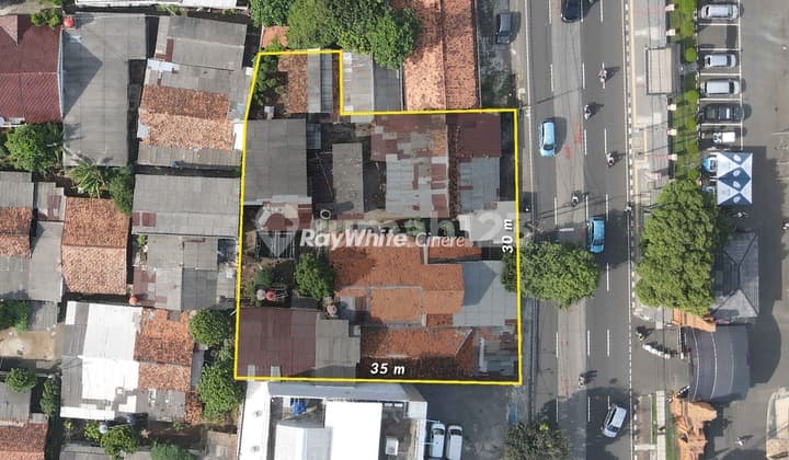 Hitung Tanah Di Pusat Kota Lt. 1156 M2